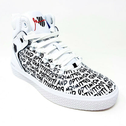 K Swiss x Gary Vee 004 Mid White Black Positivity & Optimism Womens Size 9.5