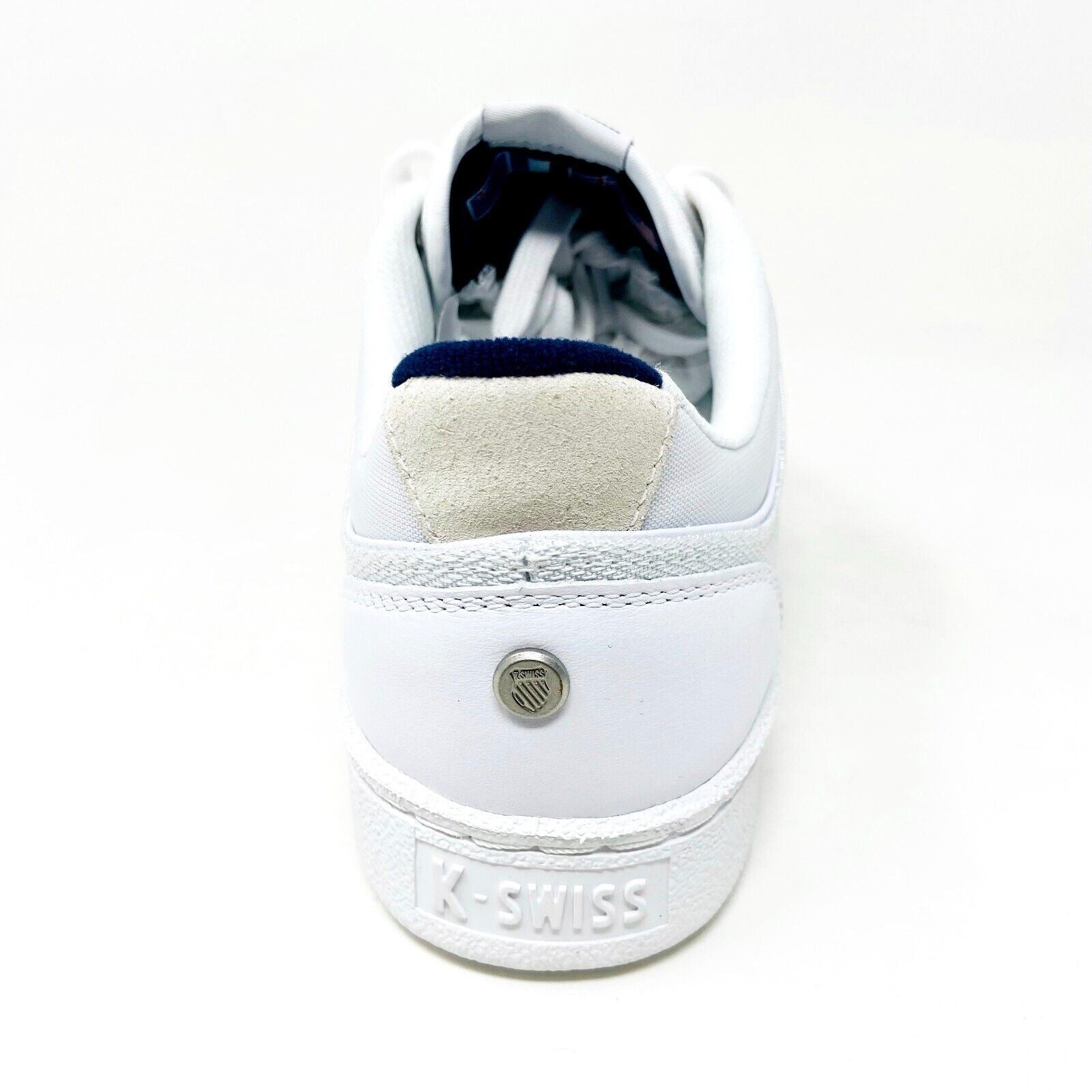 K-Swiss Ambassador Elite White Corporate Mens Size 9 Casual Sneakers 06992 113