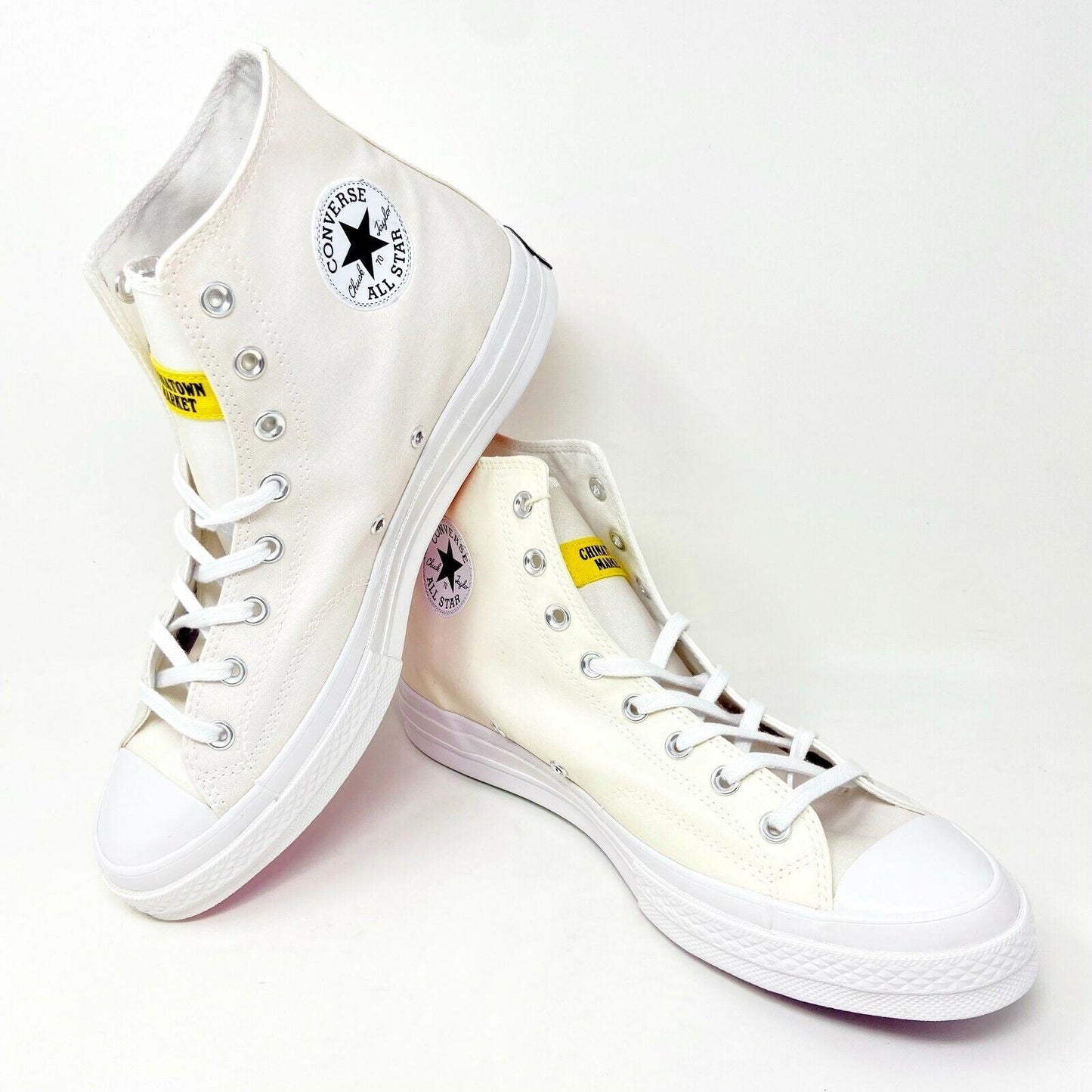 Converse Chuck 70 Hi x Chinatown Market White UV Color Changing Mens Sneakers