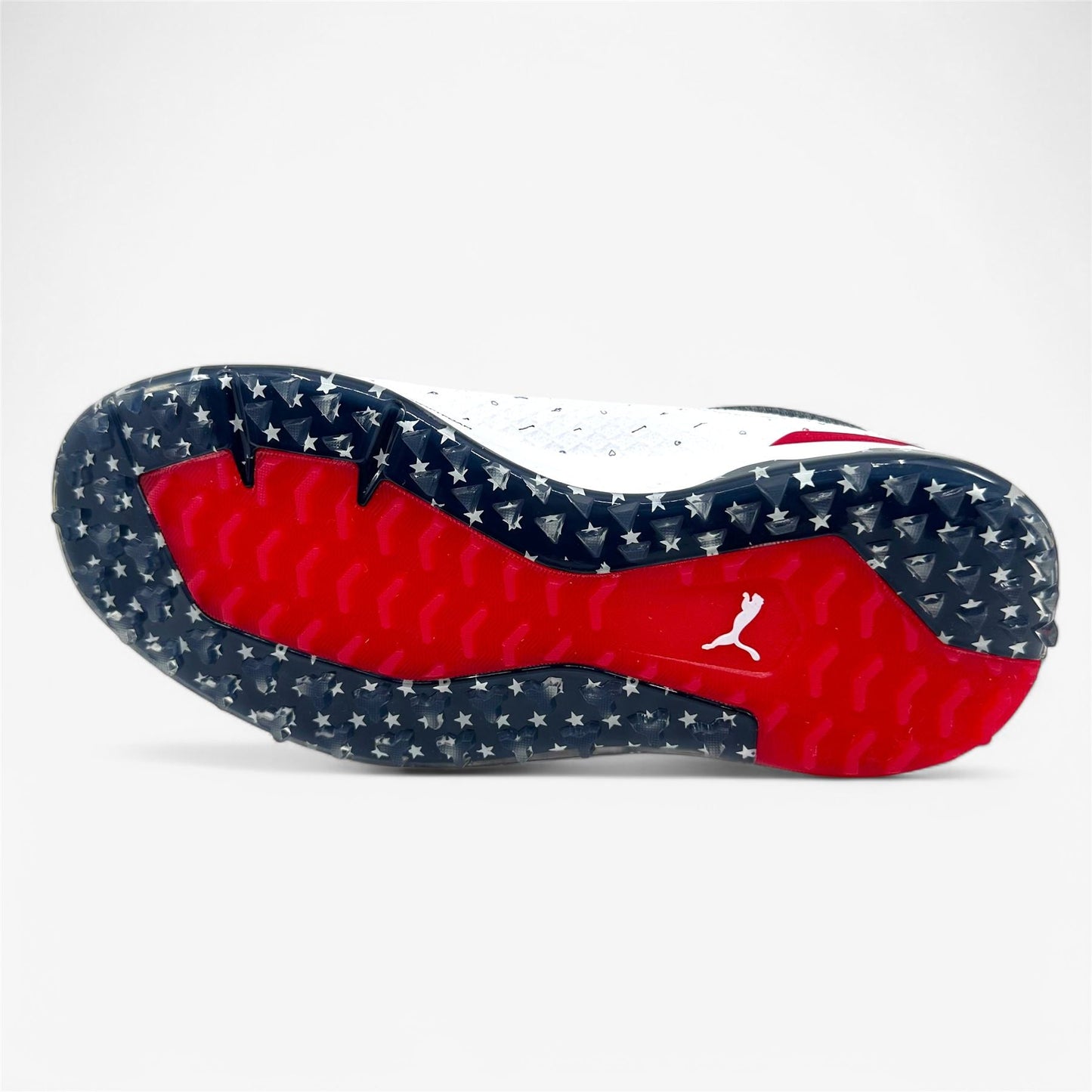 PUMA Alphacat Love Golf H8 Golf White Silver Ski Patrol Mens Waterproof Shoes