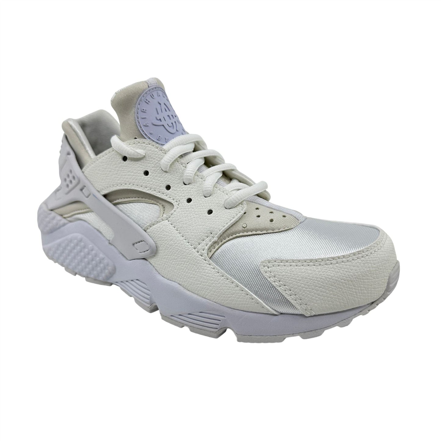 Nike Air Huarache Run Triple White Womens Athletic Sneaker