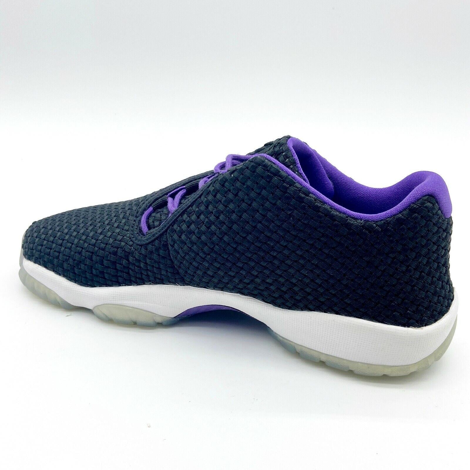 Jordan Future Low GG Black Ghost Gamma Ultraviolet Kids Sneakers 724814 032