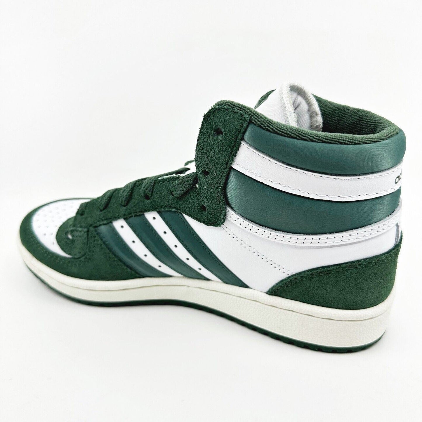 Adidas Originals Top Ten RB Green White Womens Leather Sneakers HP9549