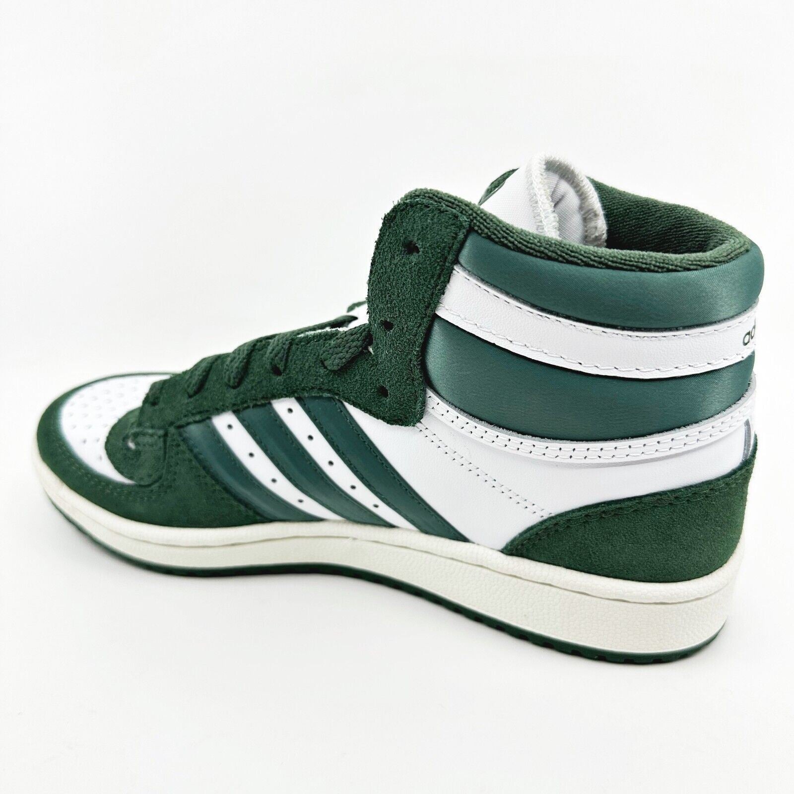 Adidas Originals Top Ten RB Green White Womens Leather Sneakers HP9549
