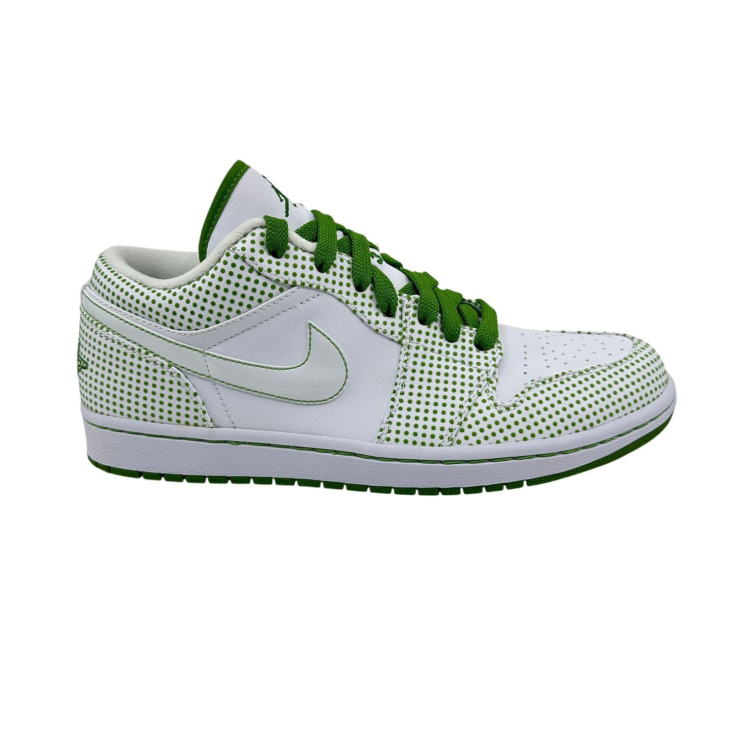 Jordan 1 Phat Low White Chlorophyll Mens Athletic Sneaker