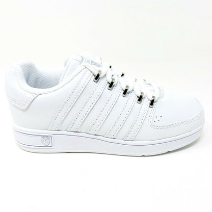 K-Swiss Ruttger White Platinum Child Kids  Casual Sneakers 52024147