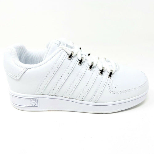 K-Swiss Ruttger White Platinum Child Kids  Casual Sneakers 52024147