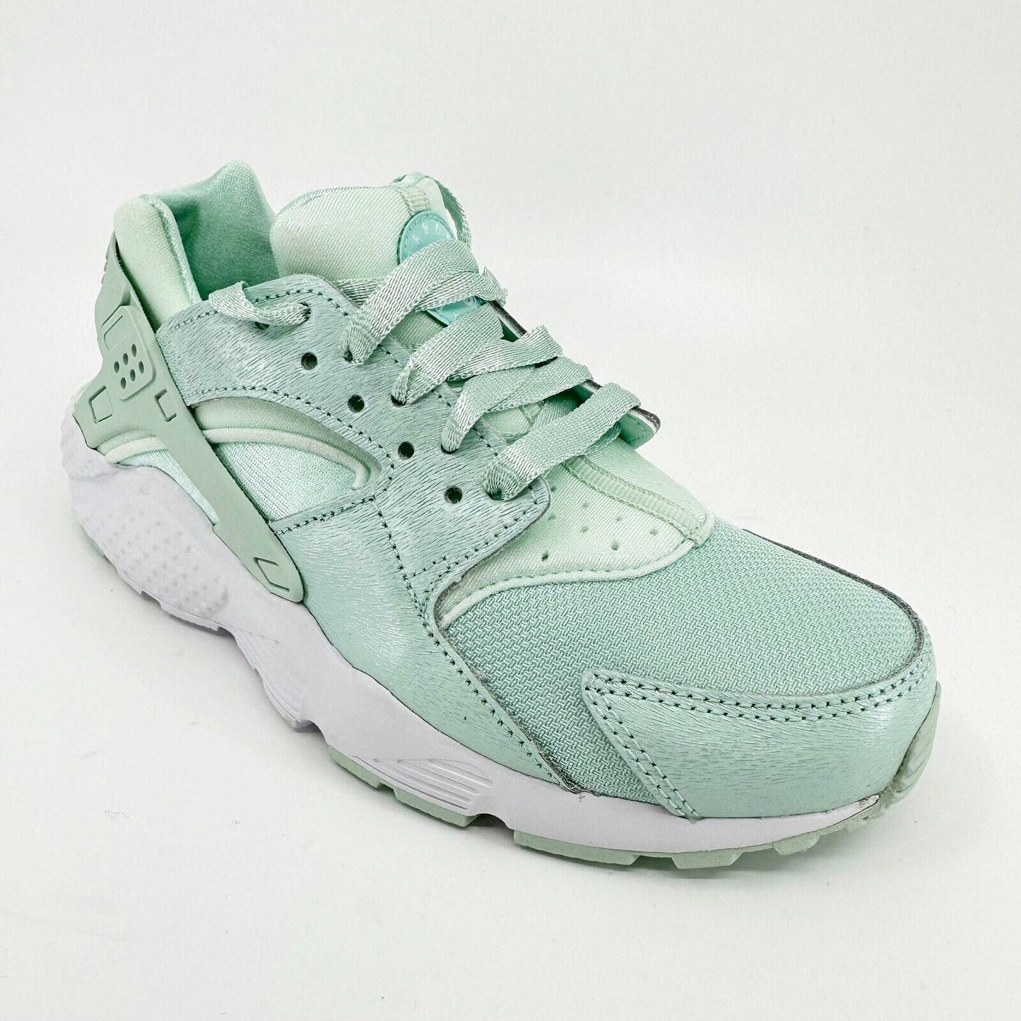 Nike Huarache Run SE (GS) Igloo Green Kids 4.5 Womens 6 Youth Running Sneakers