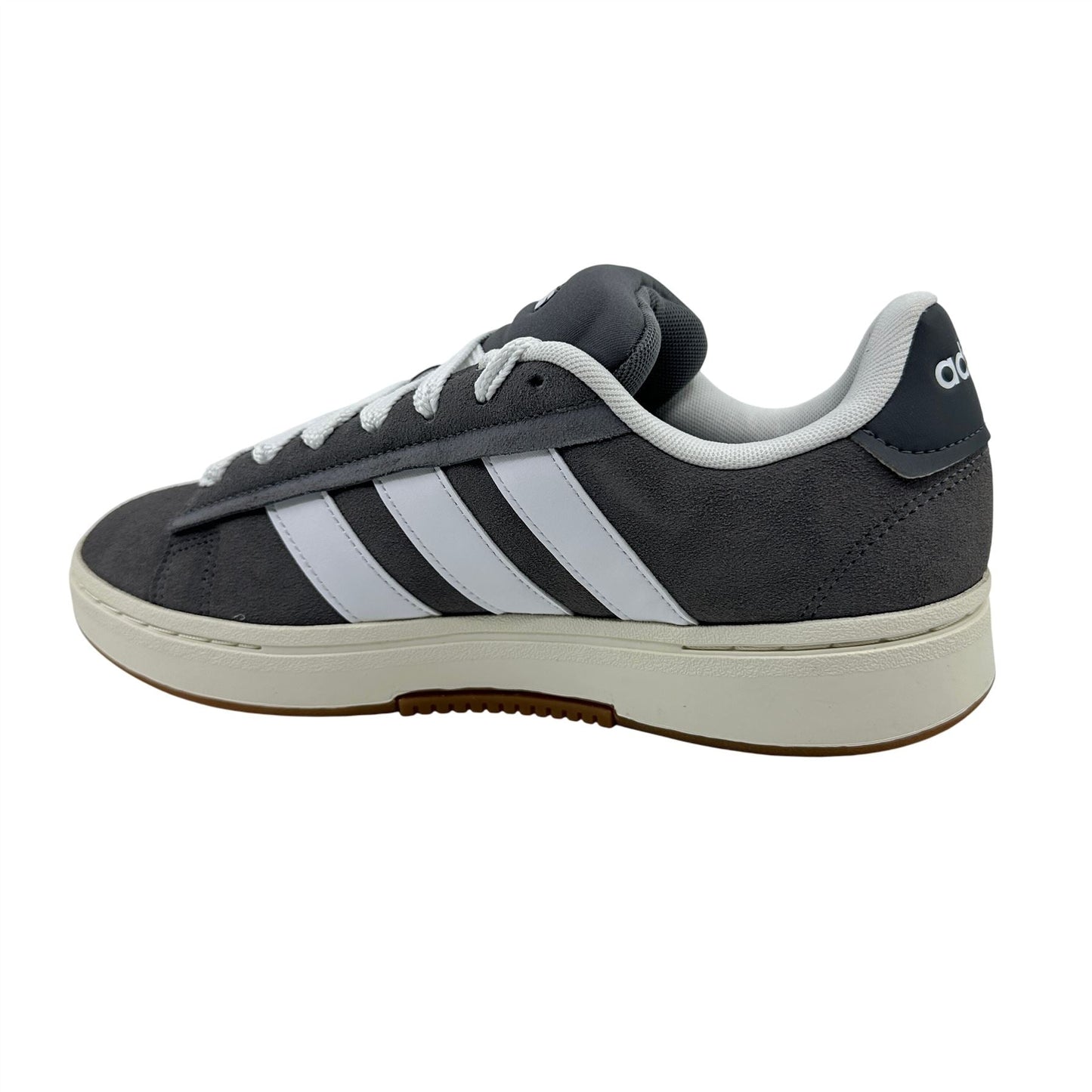 Adidas Grand Court Alpha 00s Grey Cloud White Mens Athletic Sneaker