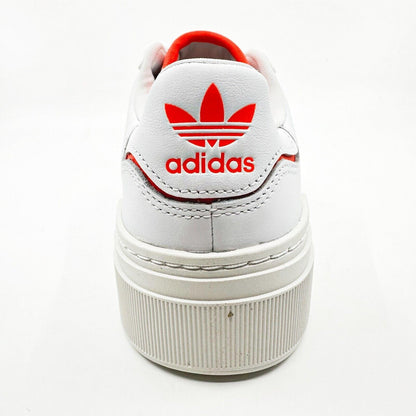 Adidas Originals Superstar Bonega 2B White Red Womens Leather Sneakers IG2395