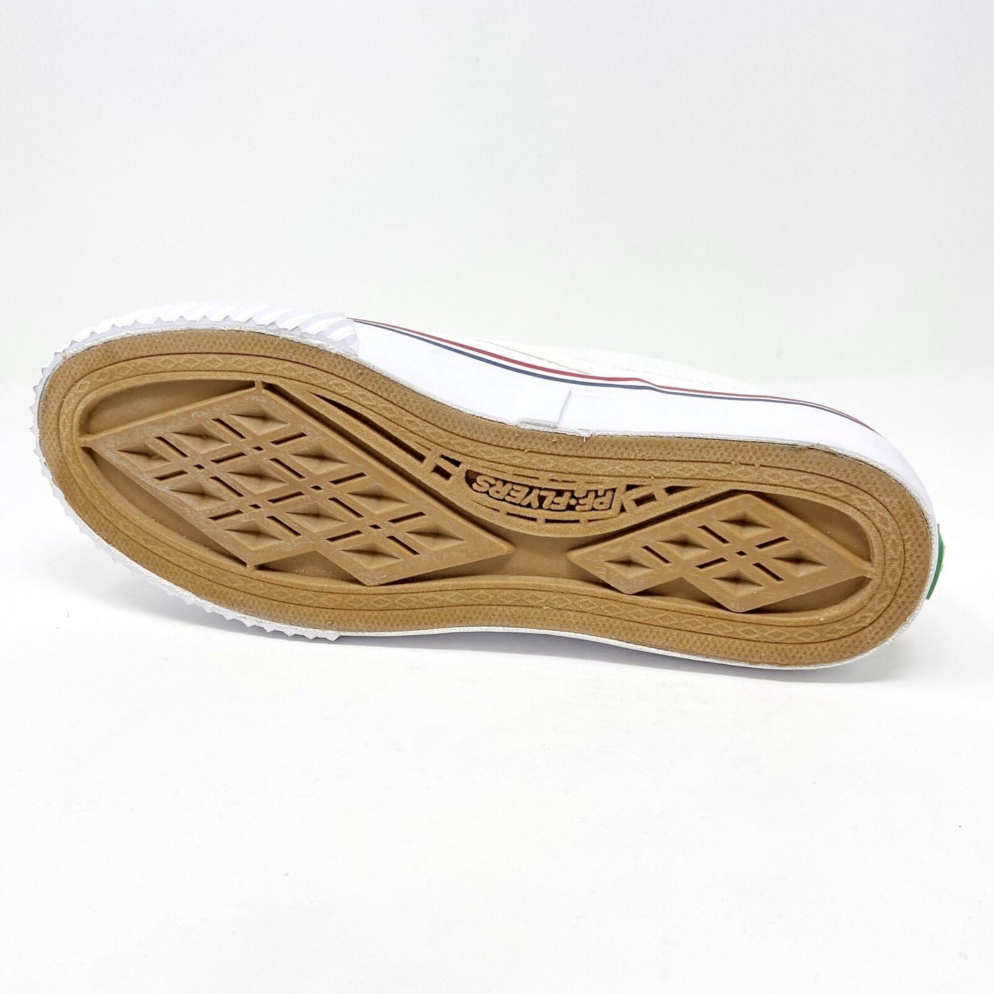 PF Flyers Center Slip On White Womens Shoes PM12OS2F