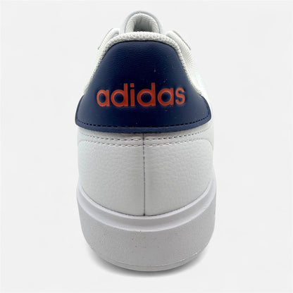 Adidas Grand Court 2.0 White Dark Blue Preloved Scarlet Mens Athletic Sneaker