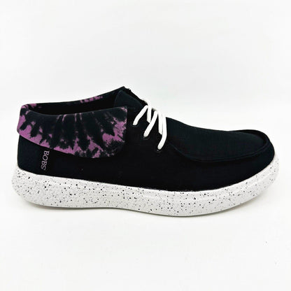 Skechers Bobs Skipper River Spell Black Purple Womens Size 6 Sneakers