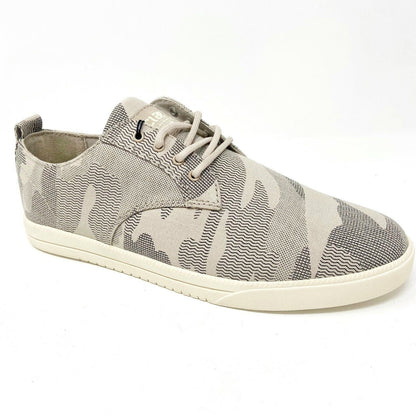 Clae Ellington Textile Tan Camo Mens Size 7 Premium Casual Sneakers