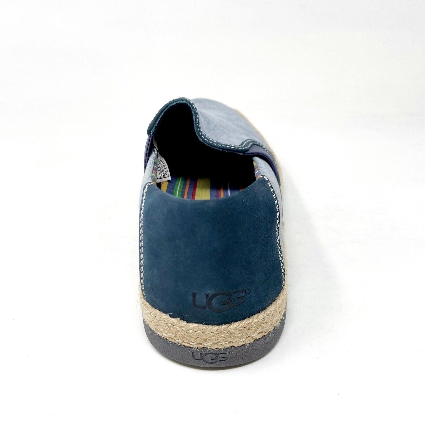 Ugg Australia Wilton Denim Blue Mens Size 8.5 Slip-On Shoes 1002239