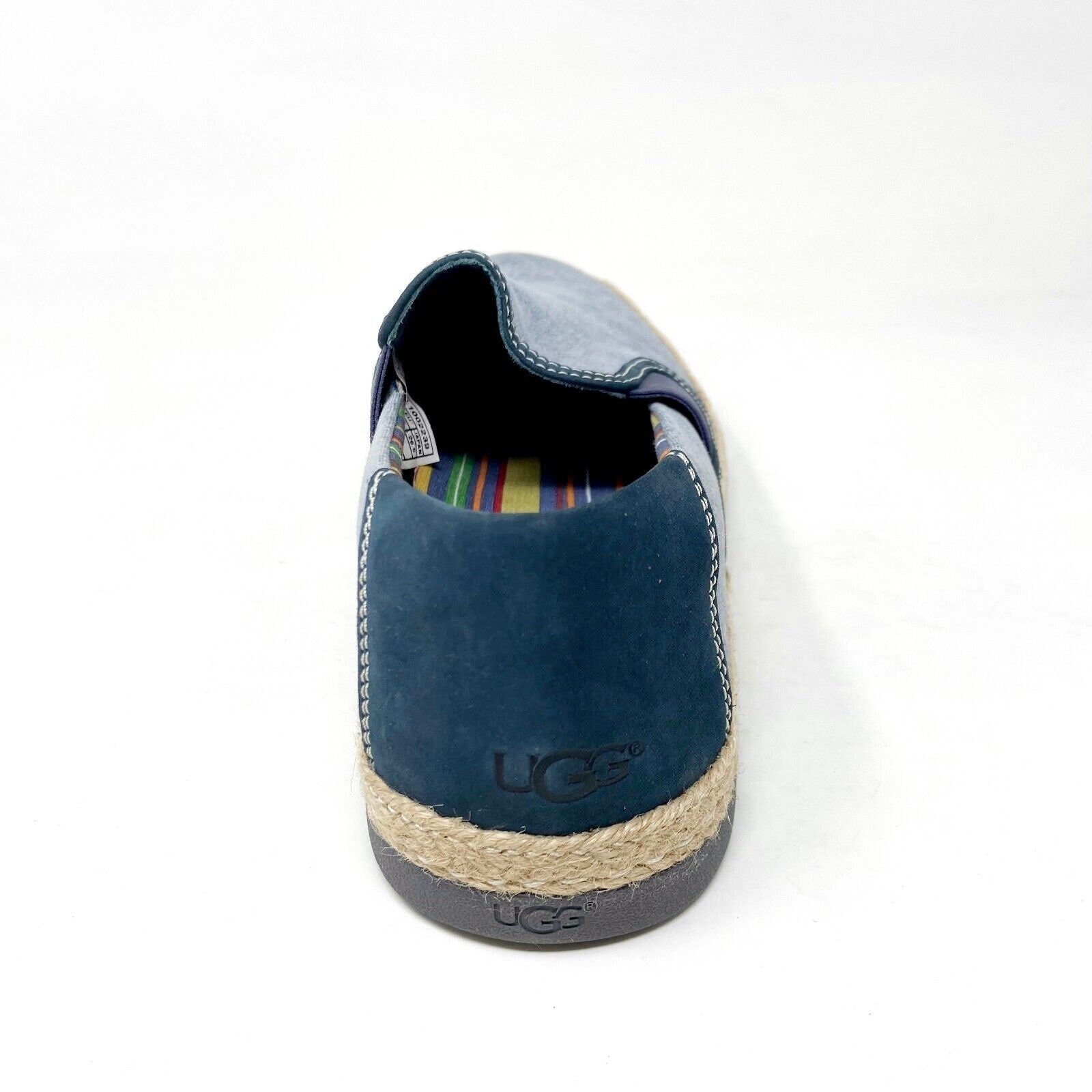 Ugg Australia Wilton Denim Blue Mens Size 8.5 Slip-On Shoes 1002239