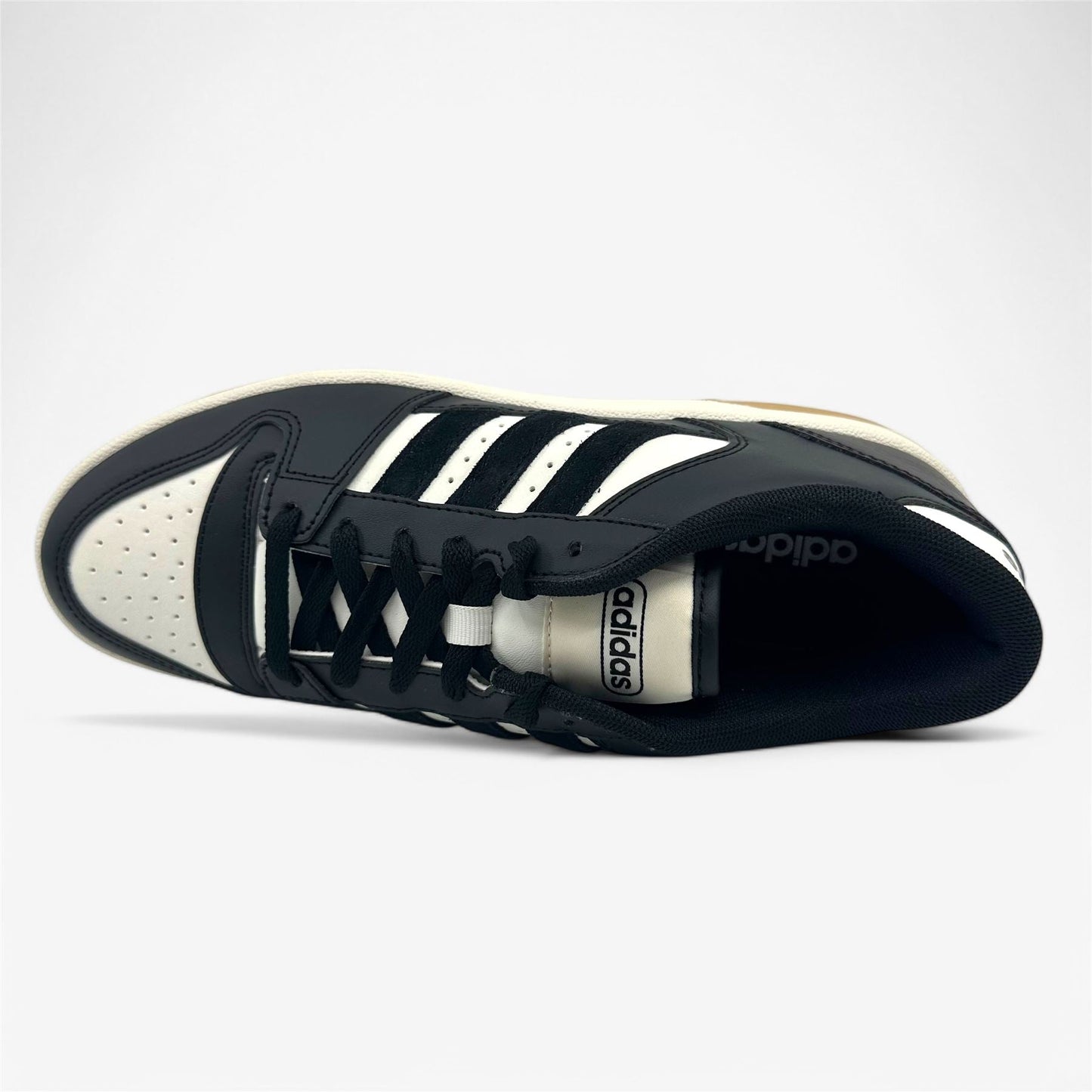 Adidas Break Start Core Black White Mens Athletic Sneaker