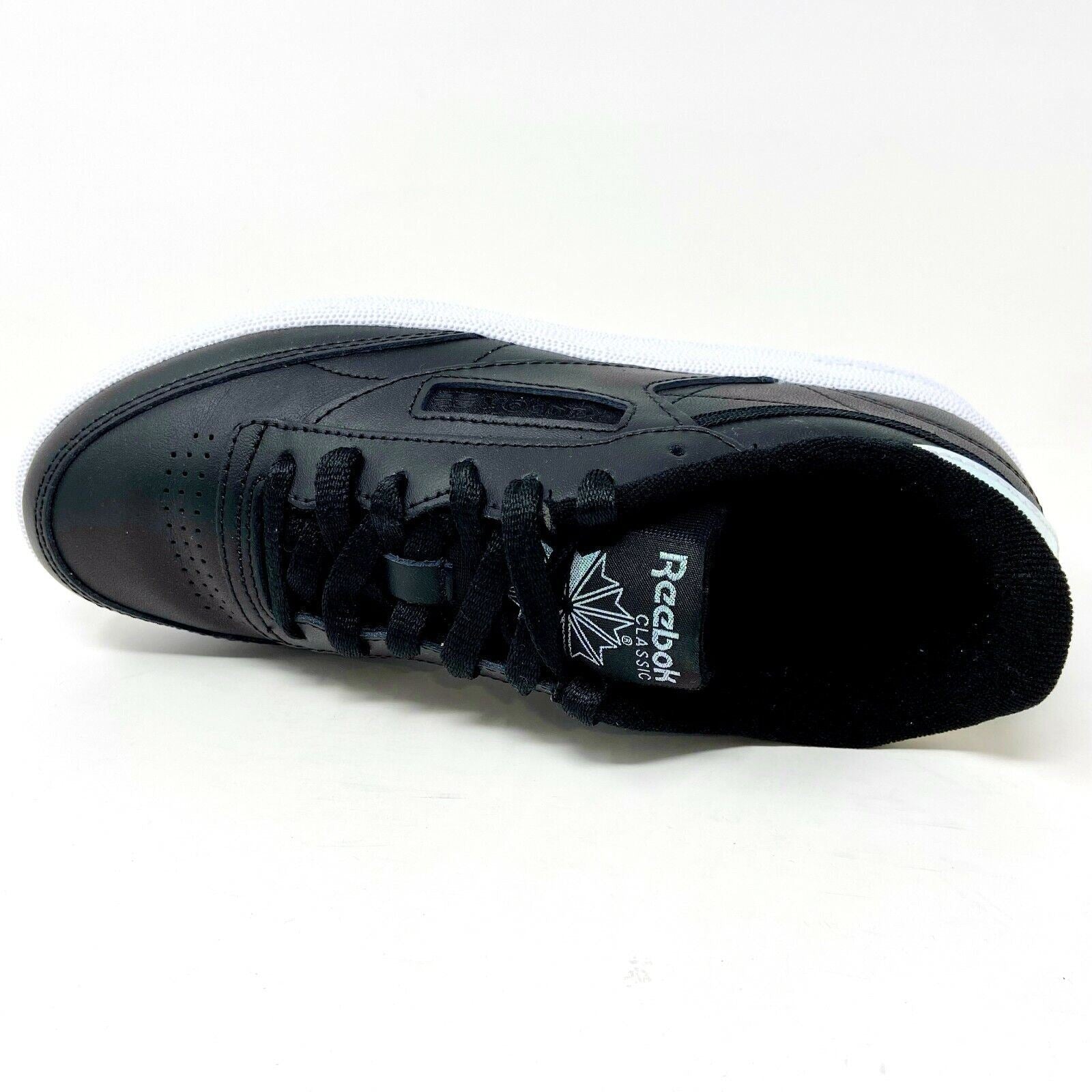 Reebok Club C 85 Black Iridescent Womens Size 8.5 Trainers FW6174