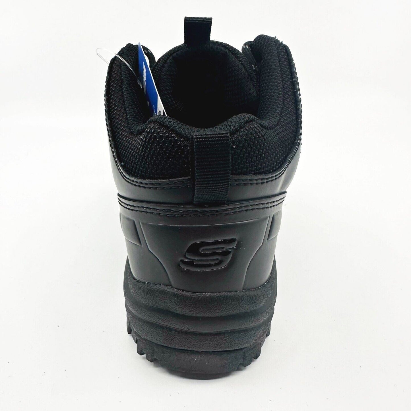 Skechers Relment Traven Black Kids Size 4 Waterproof Boots