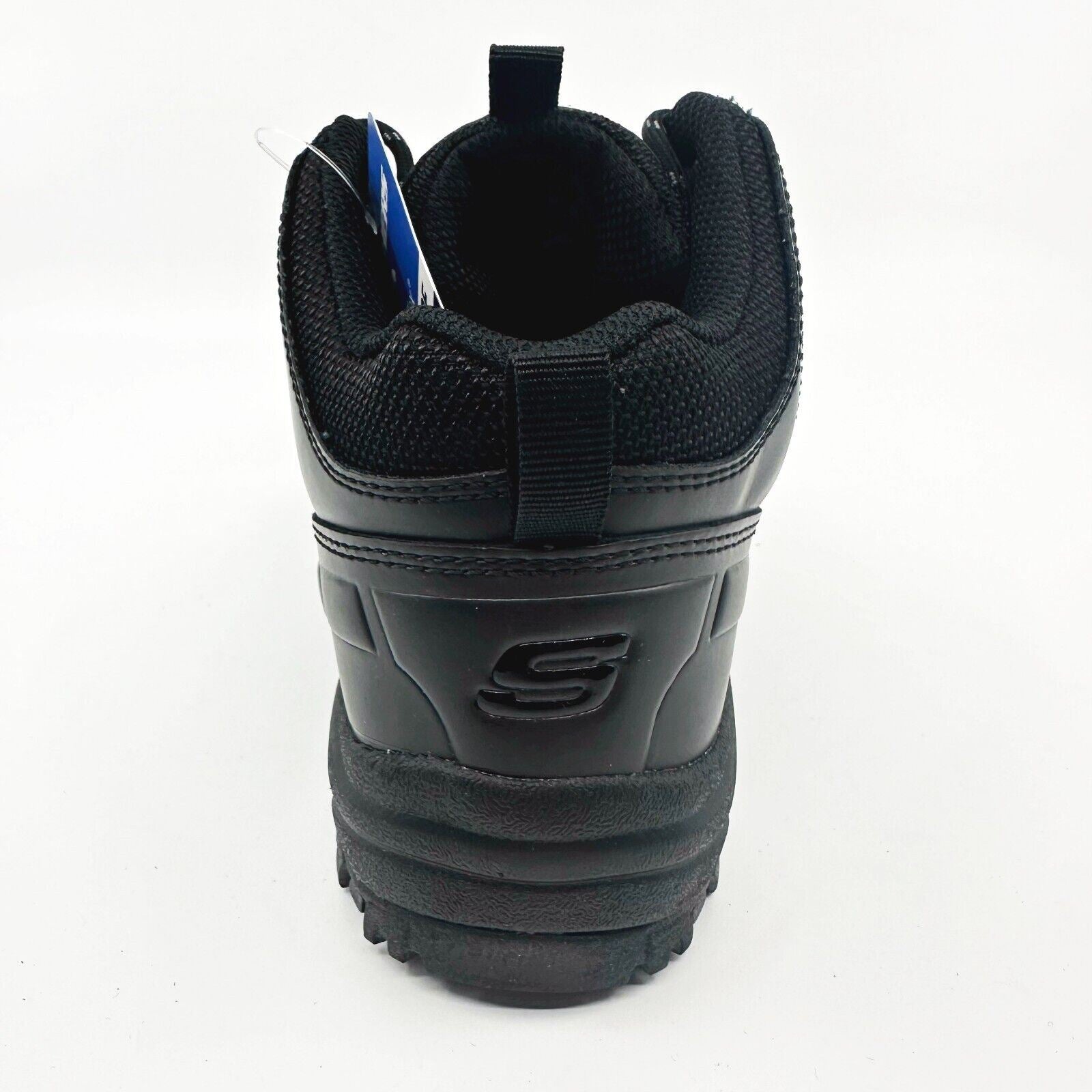 Skechers Relment Traven Black Kids Size 4 Waterproof Boots