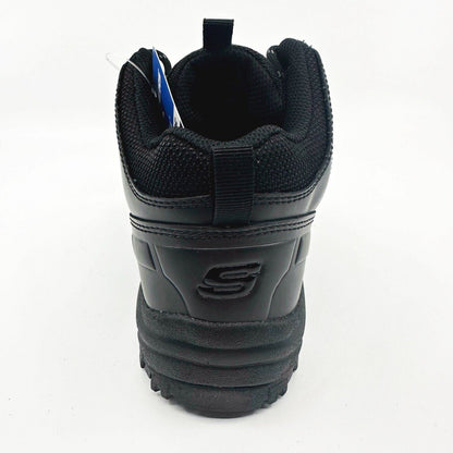 Skechers Relment Traven Black Kids Size 4 Waterproof Boots