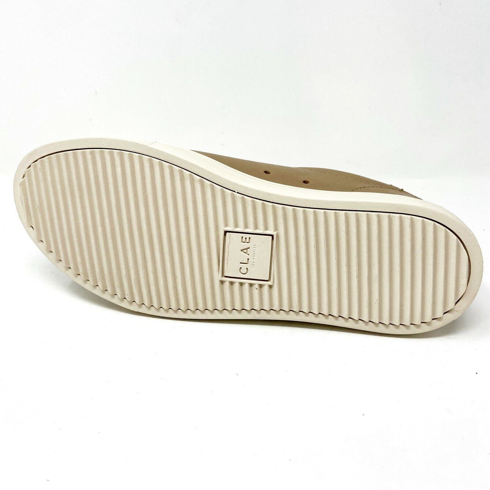 Clae Bradley Oyster Tan Mens Premium Casual Sneakers