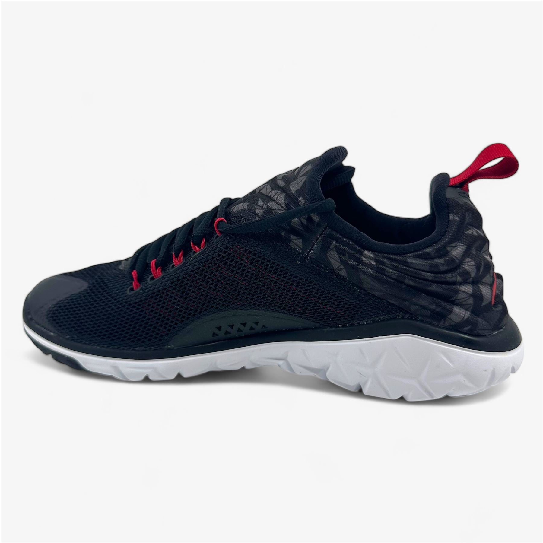 Jordan Flight Flex Trainer Black Gym Red Antarctic Grey Mens Athletic Sneaker