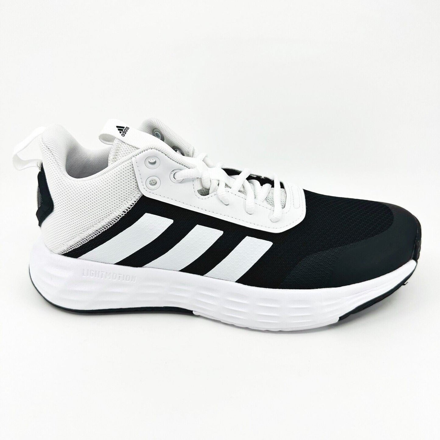 Adidas Own The Game 2.0 White Black Mens Basketball Shoes IF2689