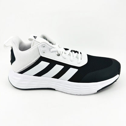 Adidas Own The Game 2.0 White Black Mens Basketball Shoes IF2689