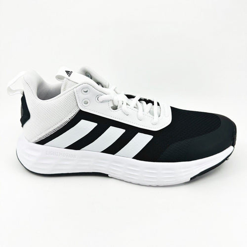 Adidas Own The Game 2.0 White Black Mens Basketball Shoes IF2689
