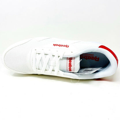 Reebok Royal Classic Jogger 3 White Red Mens Casual Shoes Sneakers EF7805