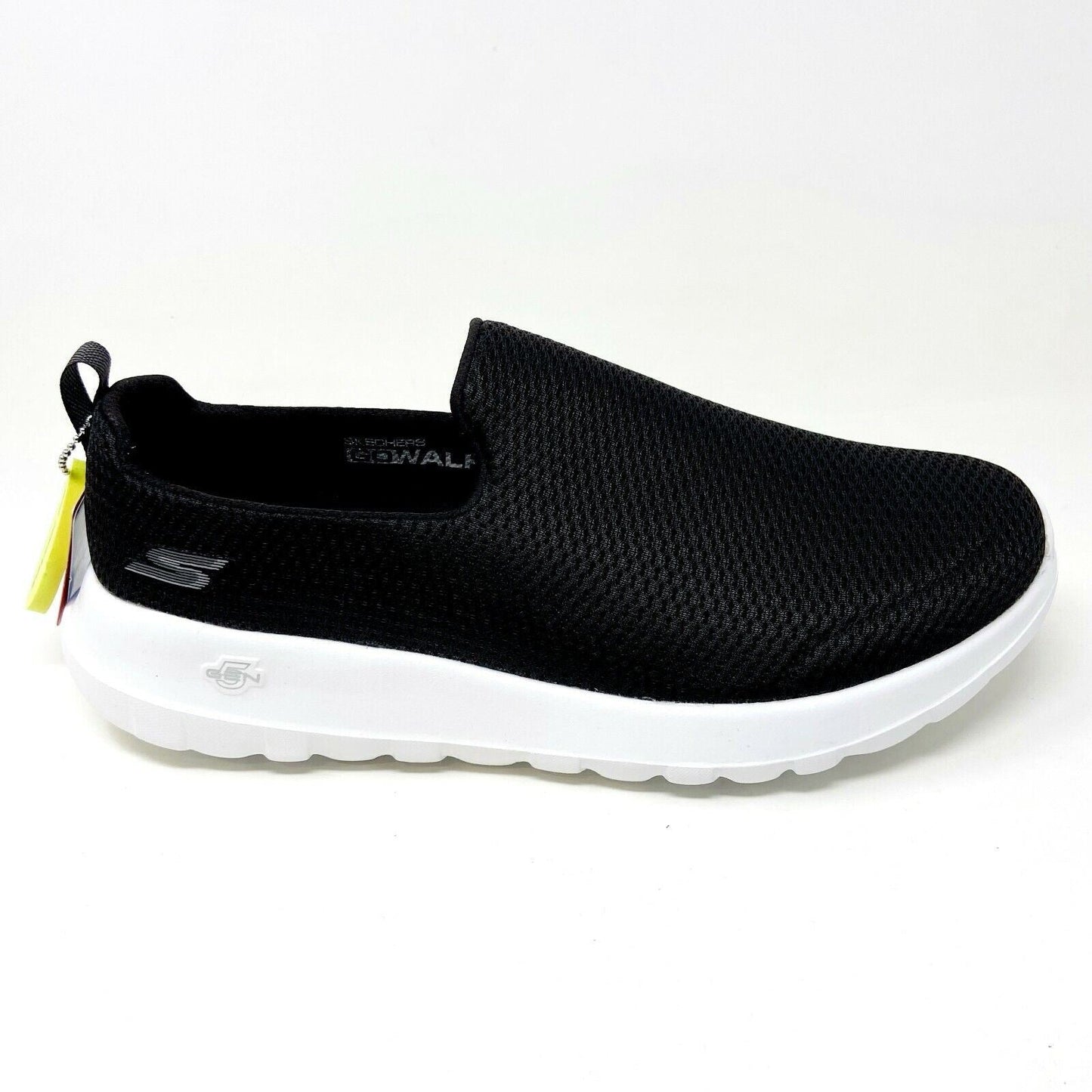 Skechers Go Walk Max Black White Mens Extra Wide Width Casual Shoes