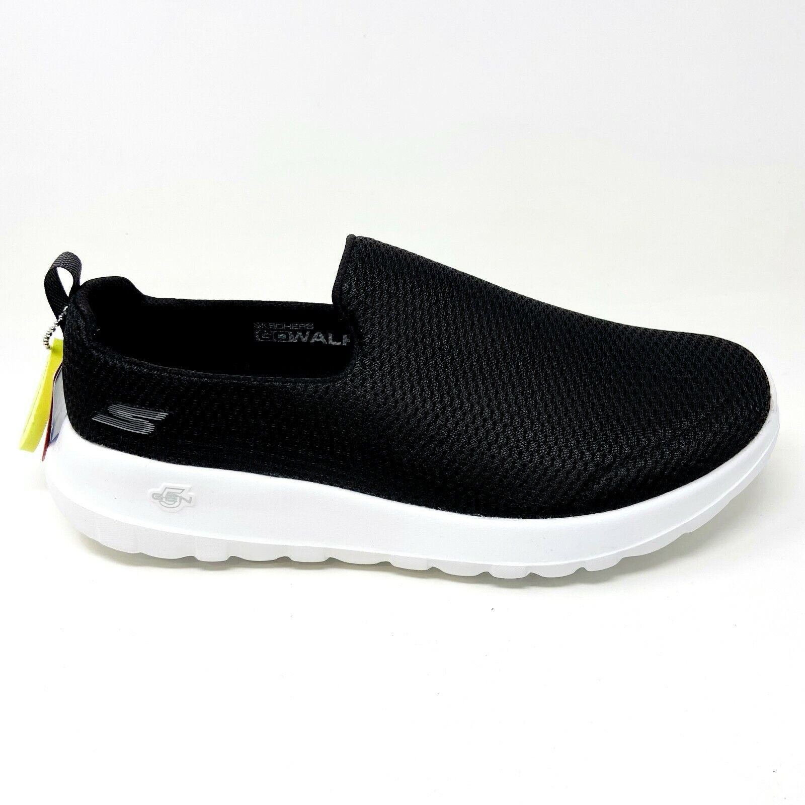 Skechers Go Walk Max Black White Mens Extra Wide Width Casual Shoes