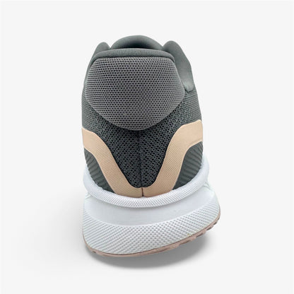 Adidas Runfalcon 5 Grey Sandy Pink White Womens Size 10 Athletic Sneaker