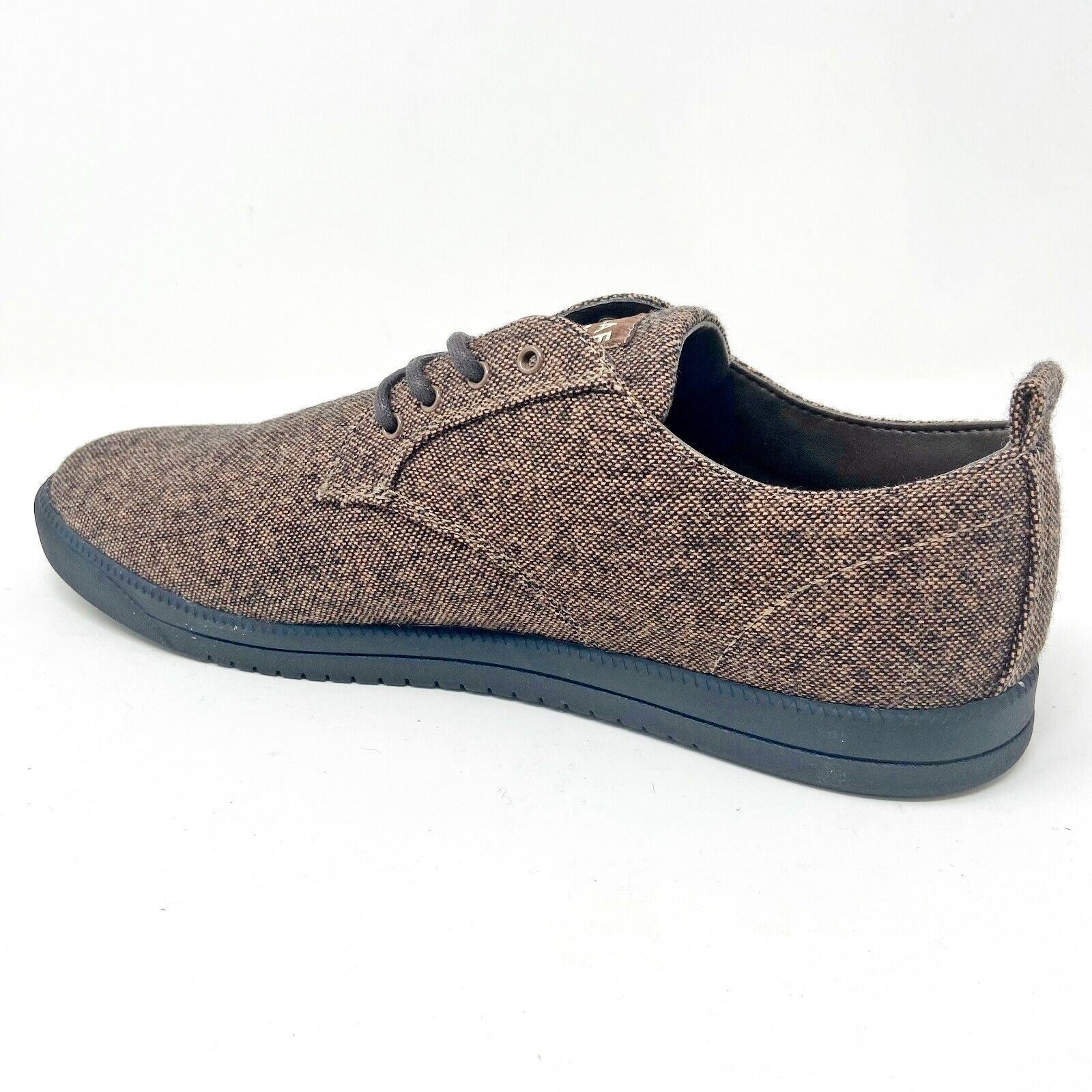 Clae Ellington Textile Umber Textile Mens Size 7 Premium Sneakers
