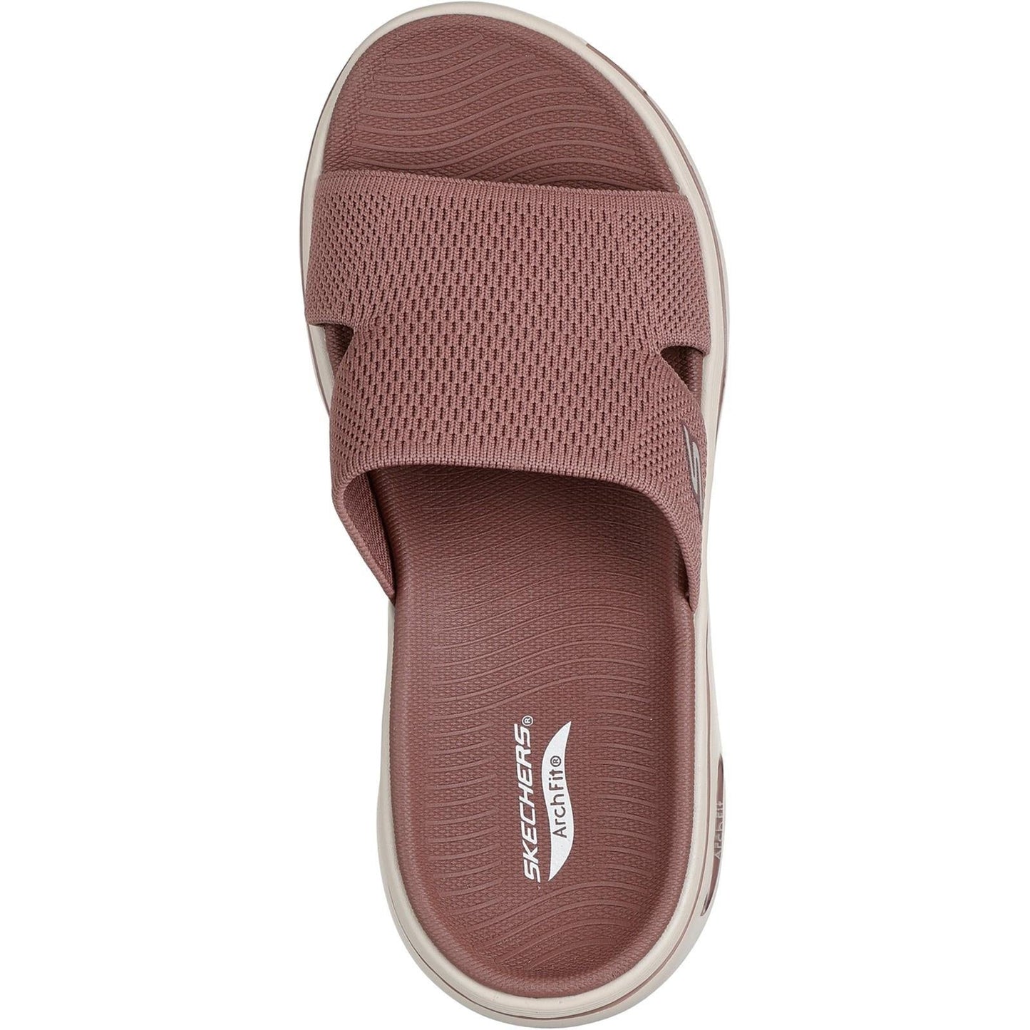 Women's Wide Fit Skechers 140865 Dakota Go Walk Arch Fit 2.0 Sandals