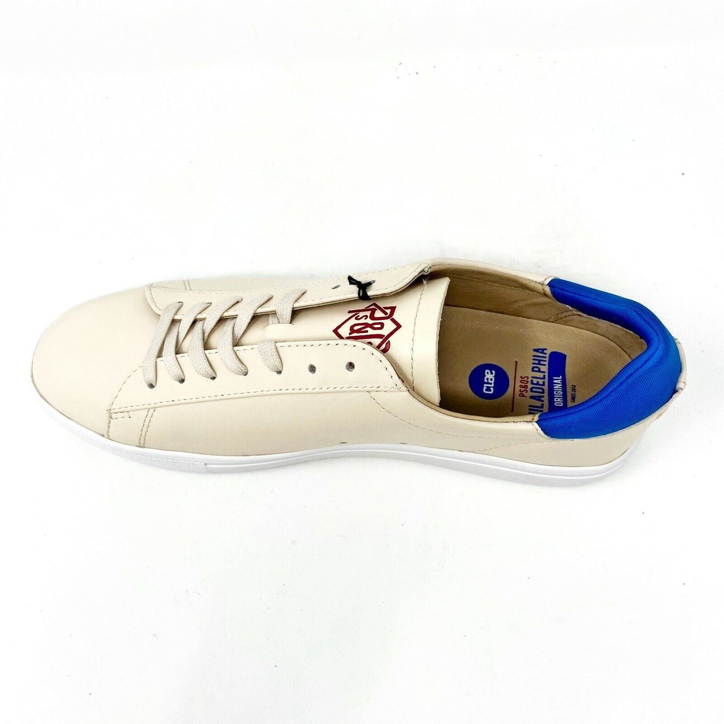 Clae Bradley Ecru White Mens Premium Casual Sneakers