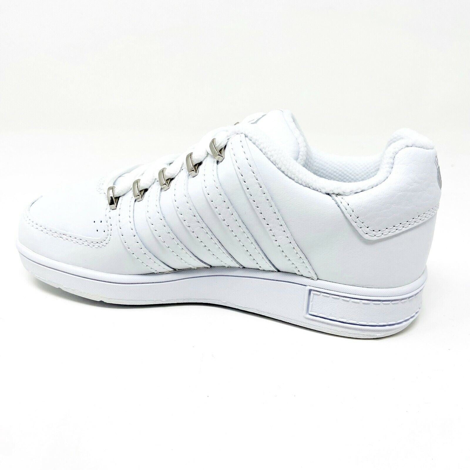 K-Swiss Ruttger White Platinum Child Kids  Casual Sneakers 52024147