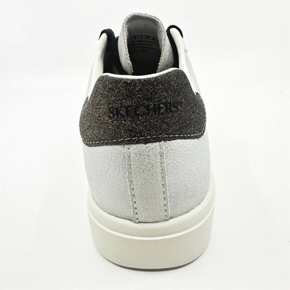 Skechers Eden LX Glimpse Of Glitter Light Gray Black Womens  Athletic Sneakers