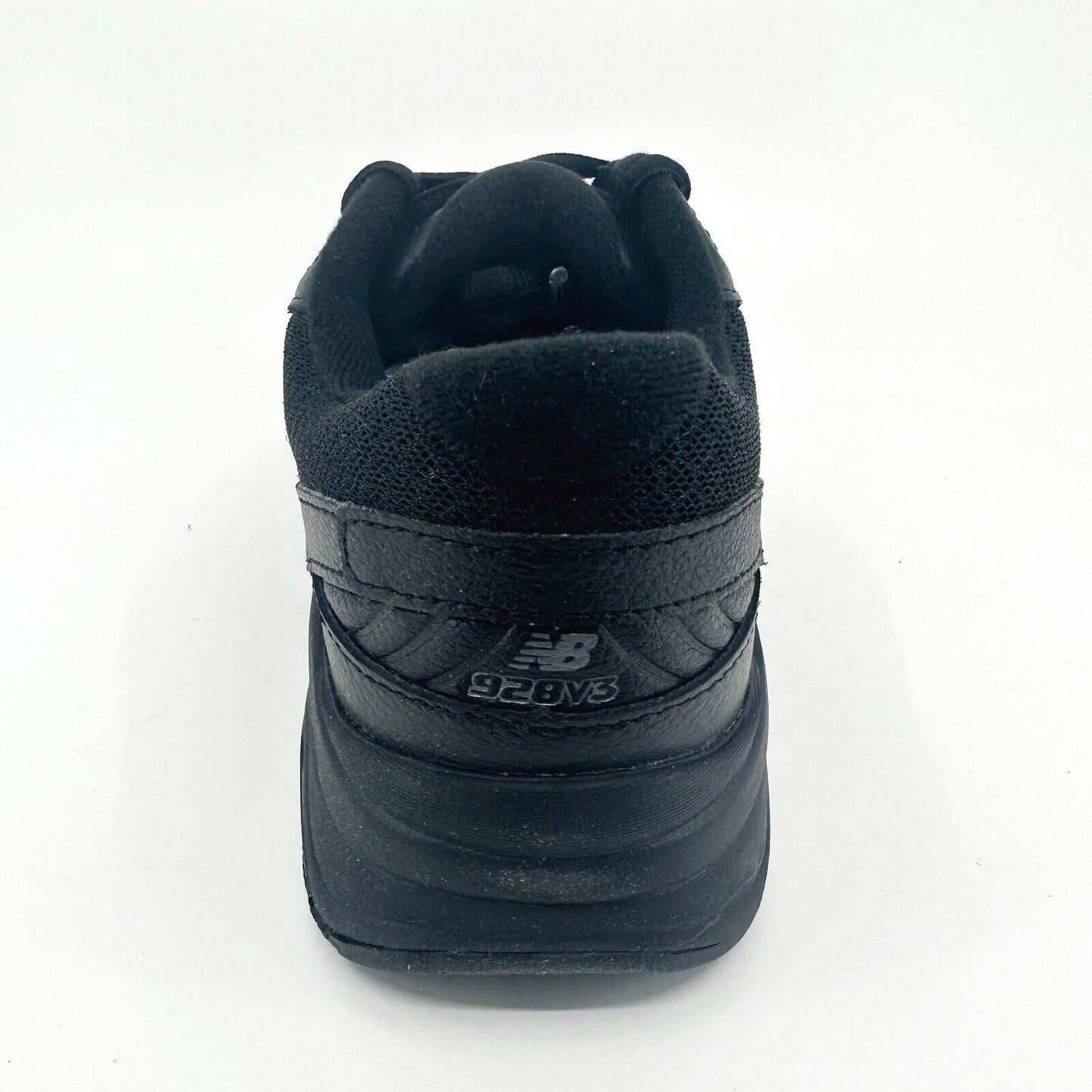 New Balance 928v3 Black Leather Womens Size 7 AA Sneakers WW928BK3