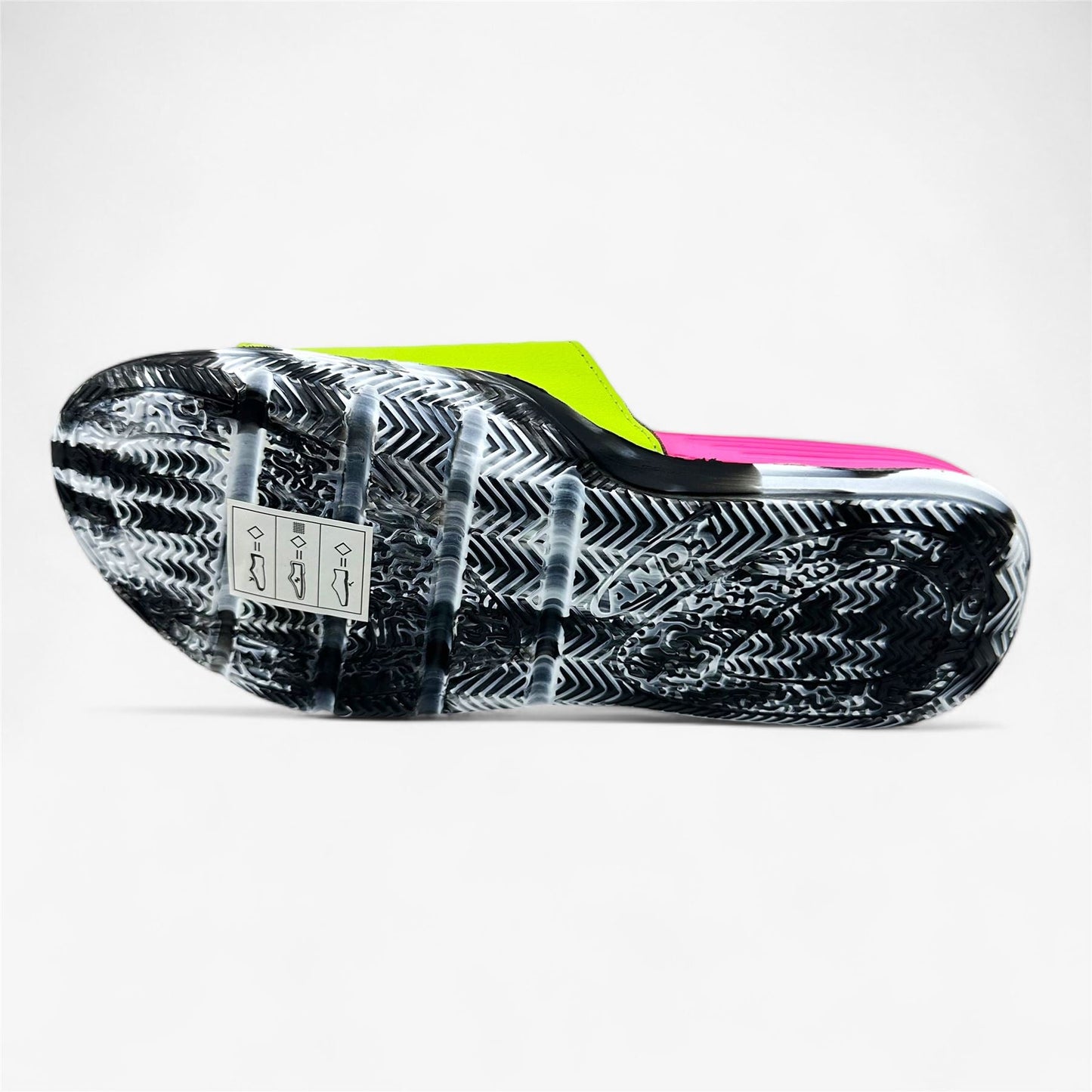 AND1 Nothin But Net Multicolor Womens Sandal Slide