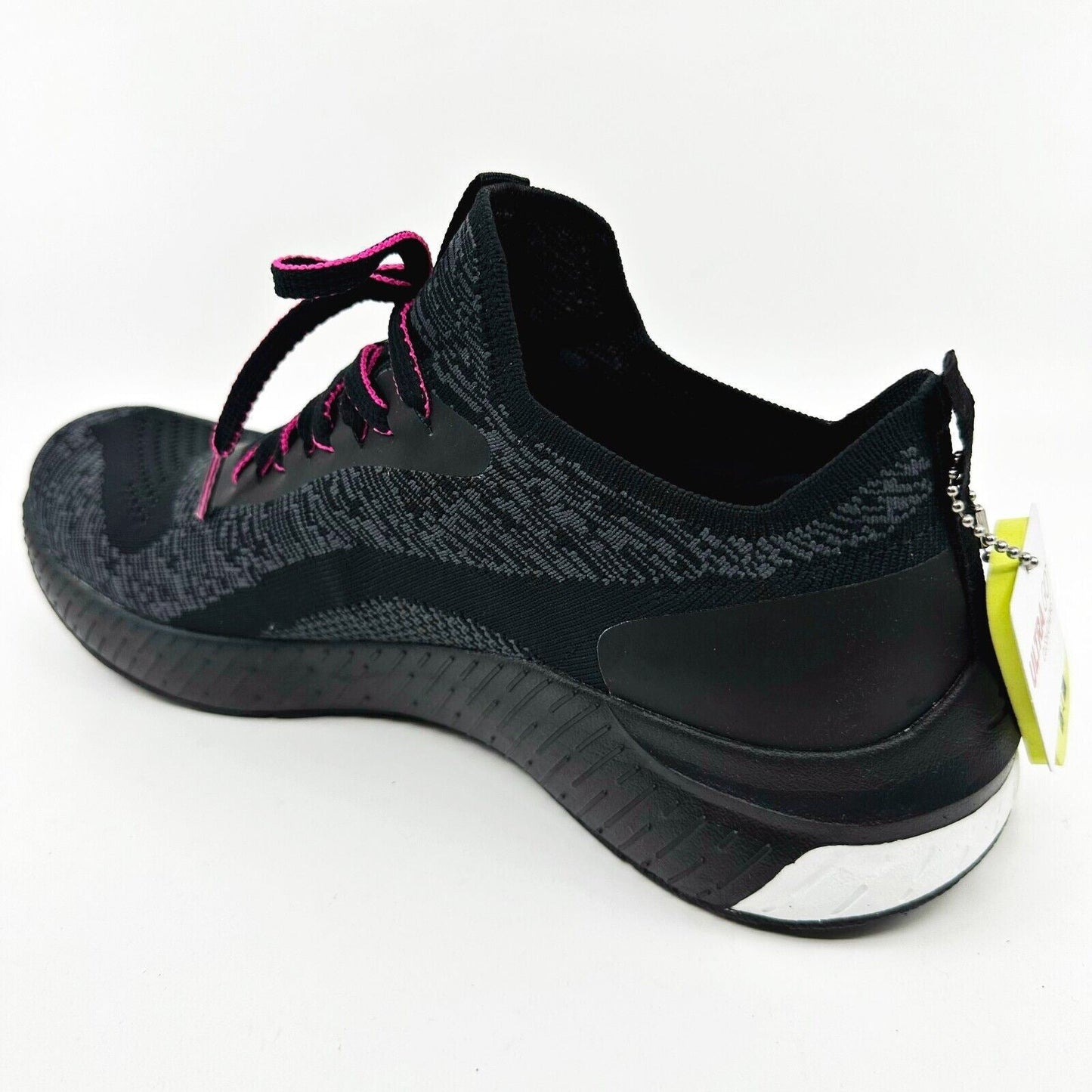 Skechers Go Run Steady Swift Black Hot Pink Womens Size 11 Athletic Sneakers
