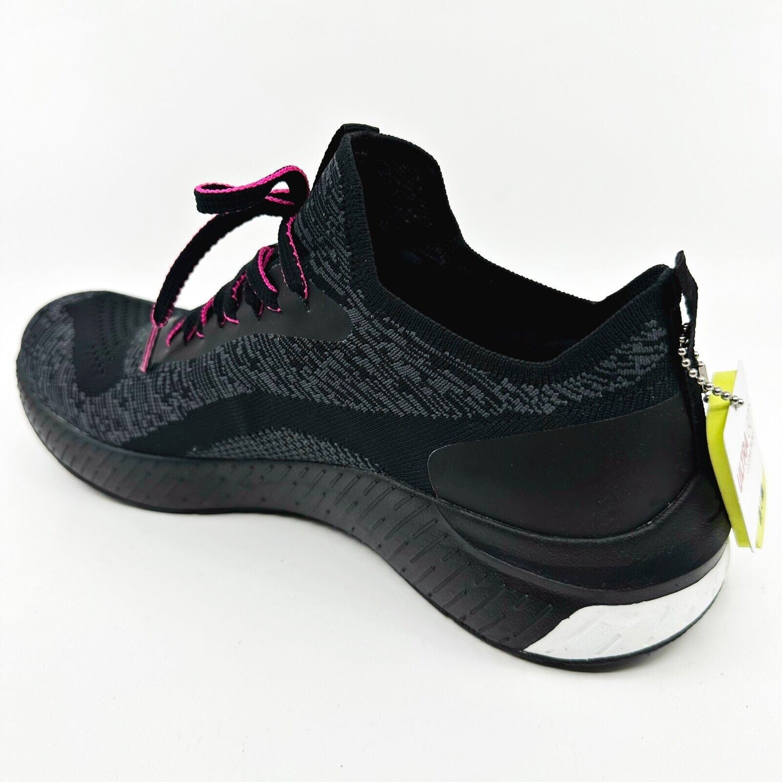 Skechers Go Run Steady Swift Black Hot Pink Womens Size 11 Athletic Sneakers