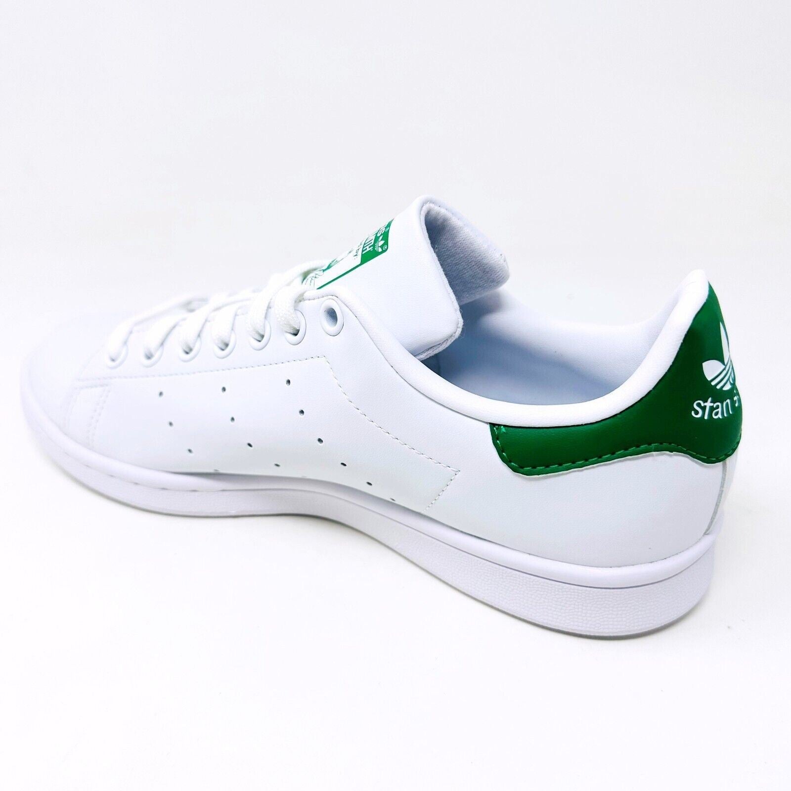 Adidas Originals Stan Smith White Green Womens Primegreen Sneakers Q47226