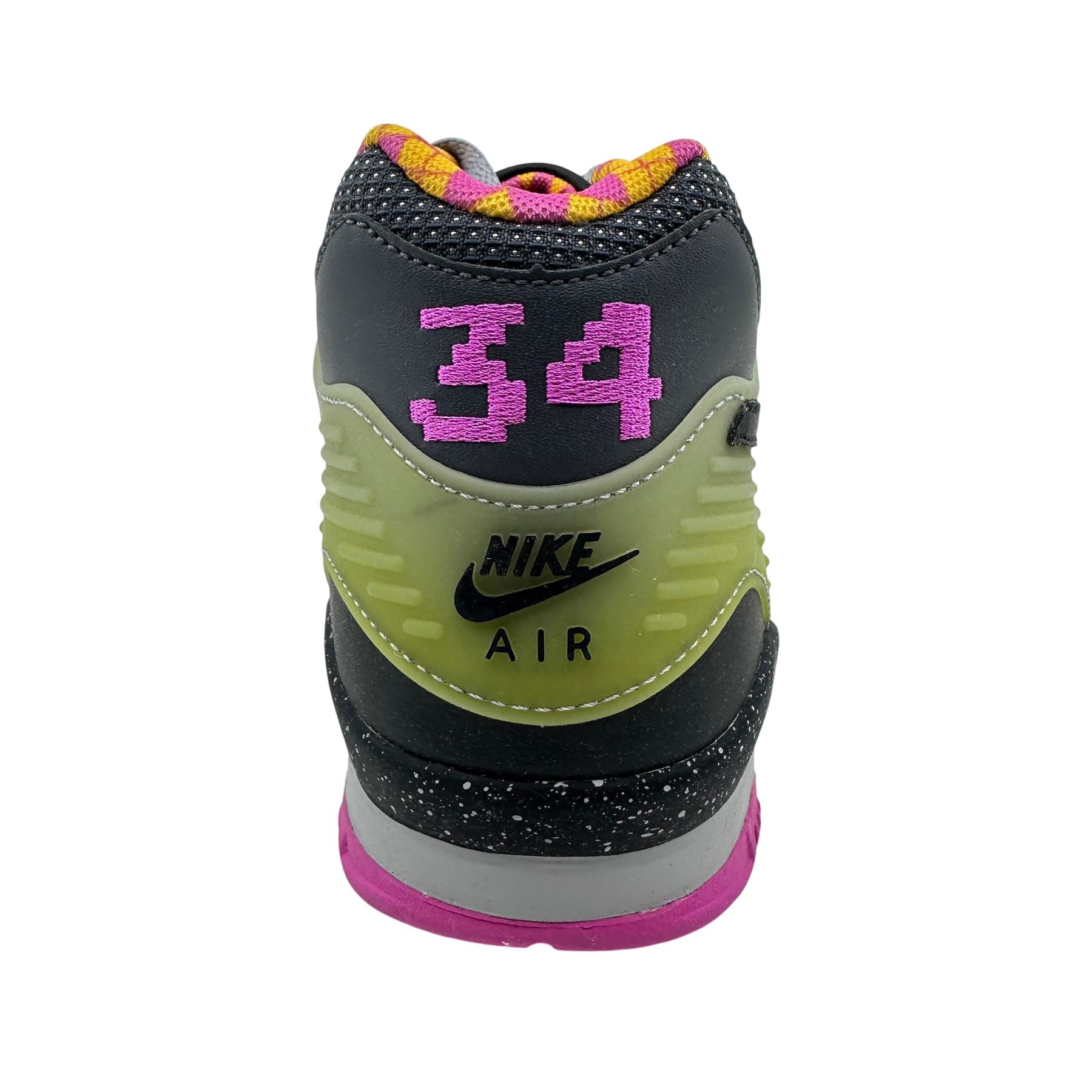 Nike Air Trainer III PRM QS Dark Grey Black Pink Mens Athletic Sneaker