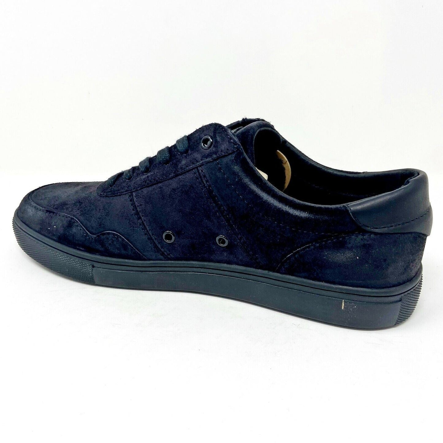 Clae Gregory SP Black Waxed Suede Mens Size 7 Premium Casual Sneakers