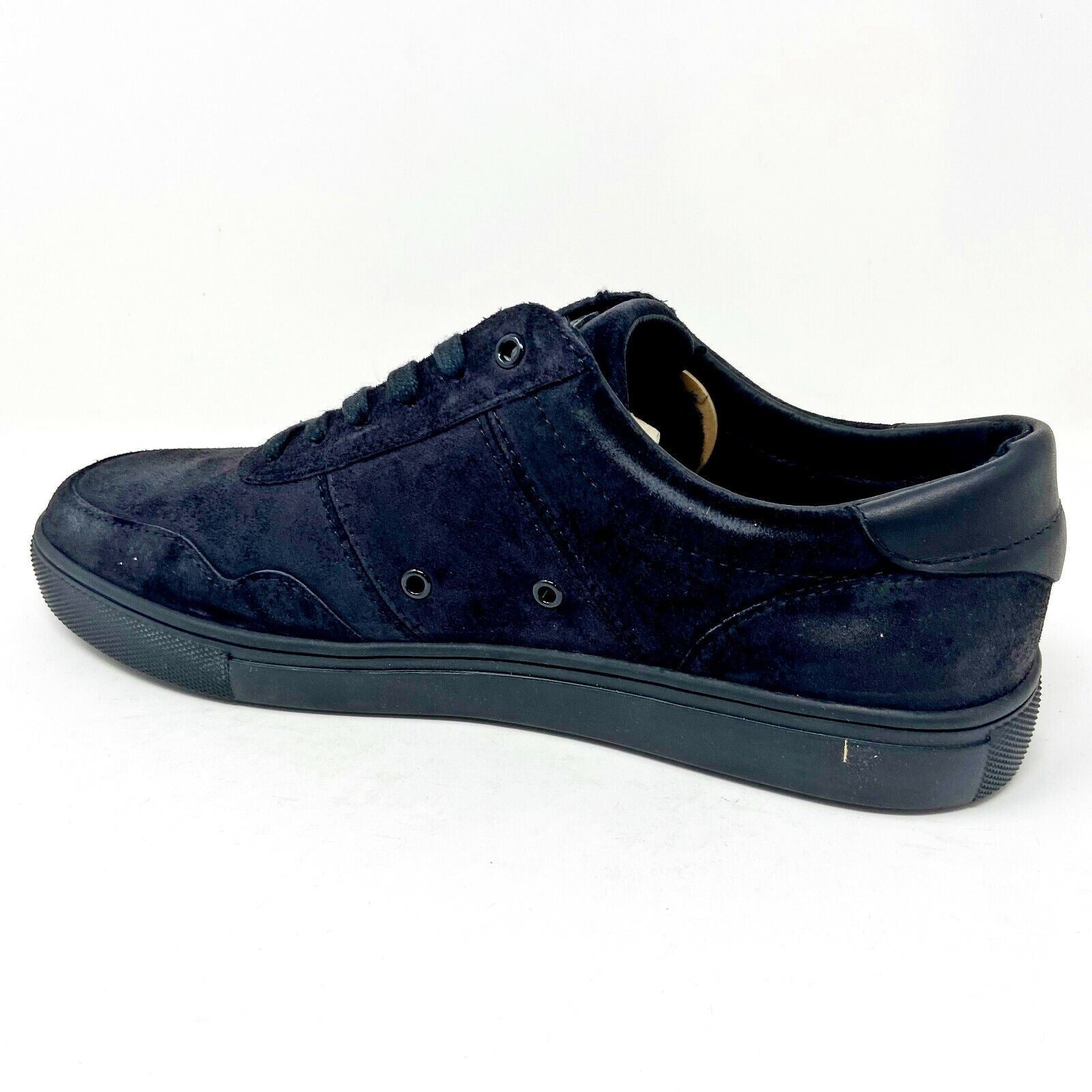 Clae Gregory SP Black Waxed Suede Mens Size 7 Premium Casual Sneakers
