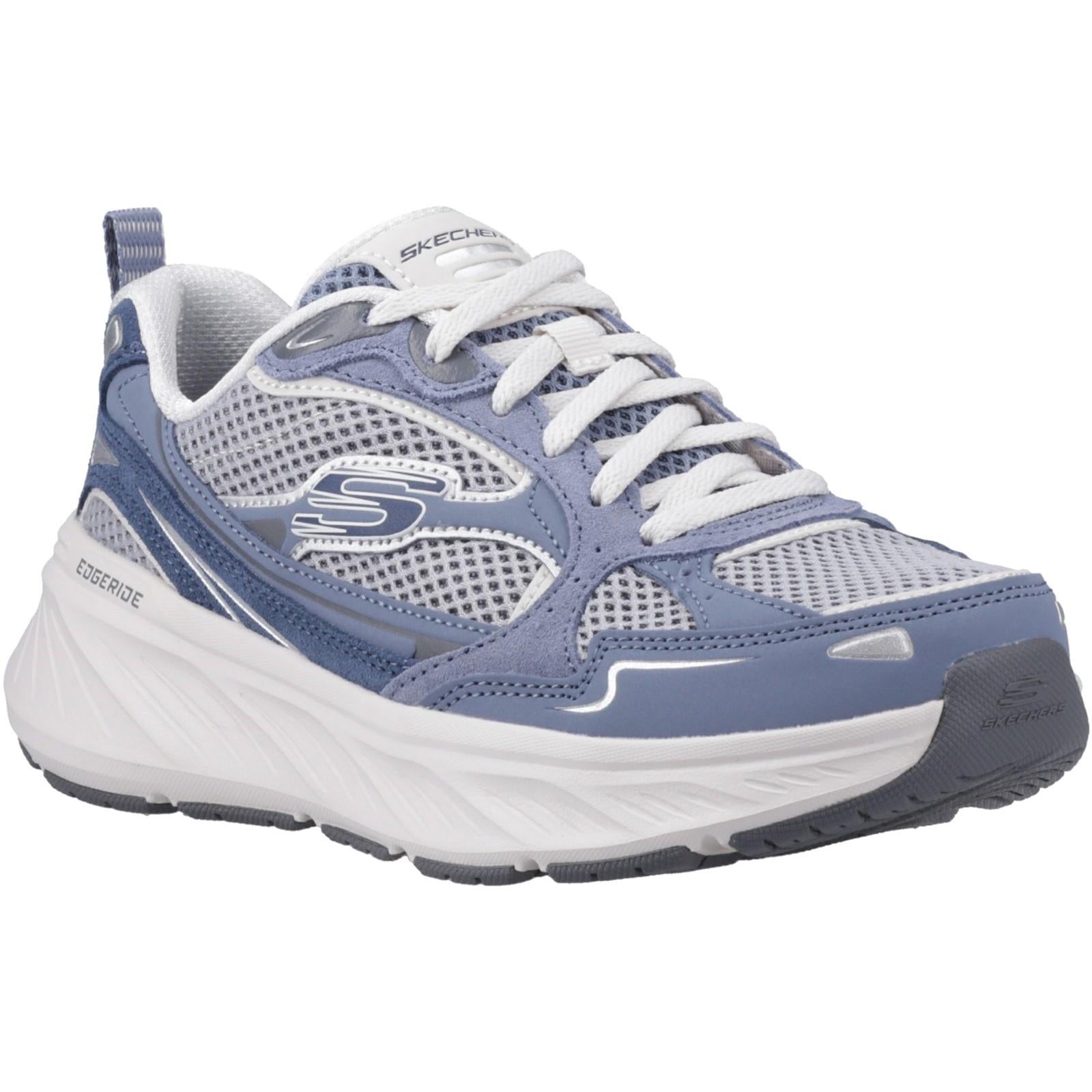 Women's Wide Fit Skechers 150493 Edgeride Trainers
