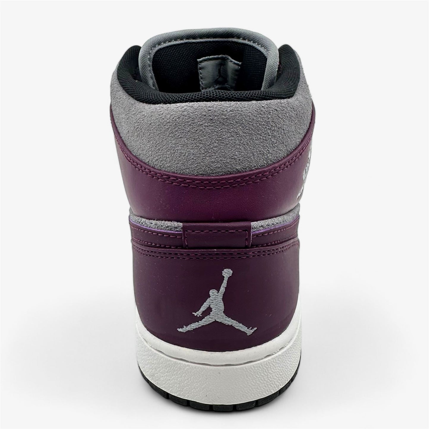 Jordan 1 Phat Bordeaux Black White Mens Athletic Sneaker