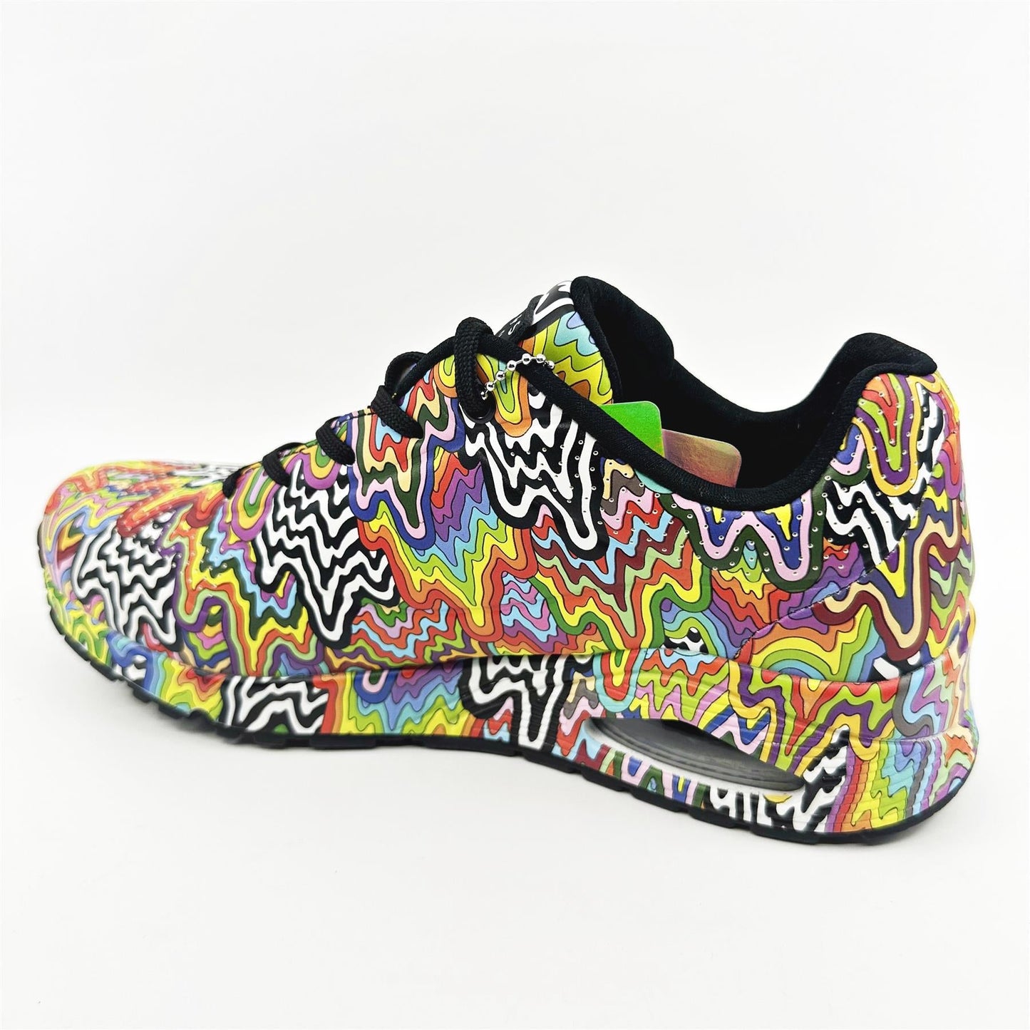 Skechers Uno Infitnite Drip Multi Womens Jen Stark Athletic Sneakers